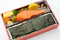 【お弁当・お惣菜大賞2019 最優秀賞】おいしい海苔弁当(紅鮭塩焼)