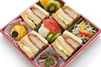 華美サンド 勝(まさる)(合鴨スモーク&ごぼうサラダ&パンプキンサラダ&トマトきゅうり&フルーツ)