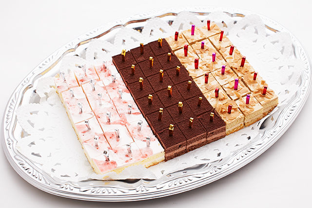 3種ケーキ盛合せ