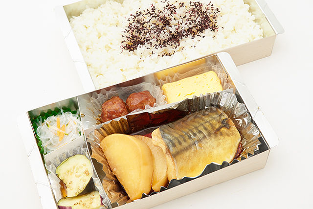 煮さば大根弁当
